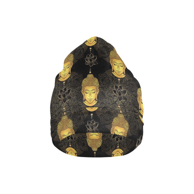 Buddha Pattern Print Design 04 Unisex Beanie