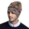 Ethnic Geometric Print Pattern Unisex Beanie