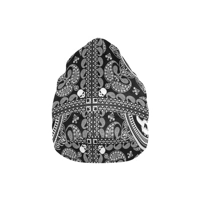 Bandana Skull Print Design LKS303 Unisex Beanie