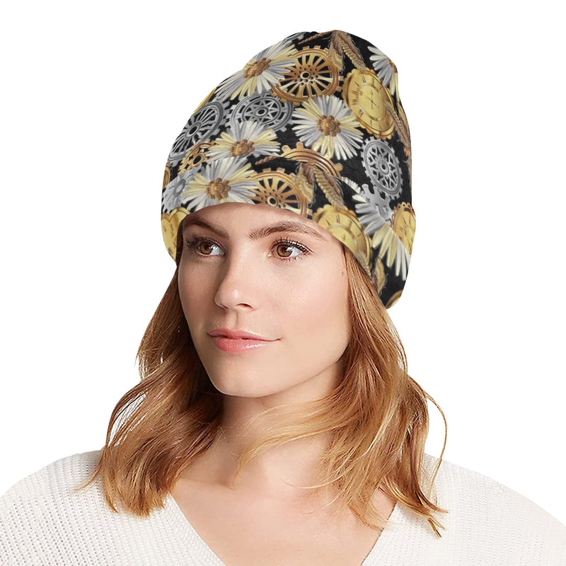 Steampunk Dragonfly Print Design LKS302 Unisex Beanie