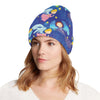 Angel Little Pattern Print Design 02 Unisex Beanie