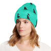 Shark Fin Pattern Unisex Beanie