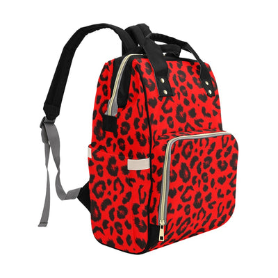 Leopard Themed Diaper Bag Backpack