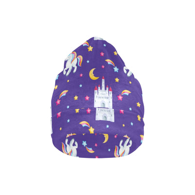 Unicorn Casttle Unisex Beanie