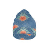 lotus Boho Pattern Print Design LO07 Unisex Beanie