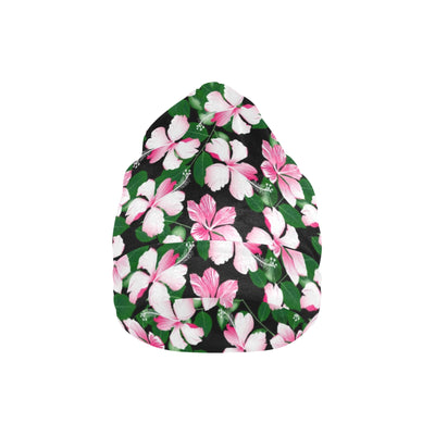 Hibiscus Pink Flower Hawaiian Print Unisex Beanie