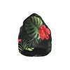 Red Hibiscus Tropical Unisex Beanie