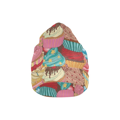 Cupcake Pattern Print Design CP01 Unisex Beanie