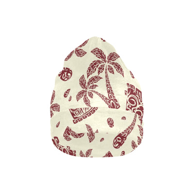 Tiki Tribal Mask Palm Tree Unisex Beanie