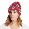 Aztec Pattern Print Design 10 Unisex Beanie