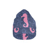 SeaHorse Pink Pattern Print Design 02 Unisex Beanie