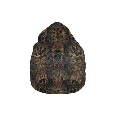 Buddha Pattern Print Design 03 Unisex Beanie