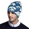 Ocean Wave Pattern Print Unisex Beanie