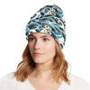 Surf Wave Pattern Unisex Beanie