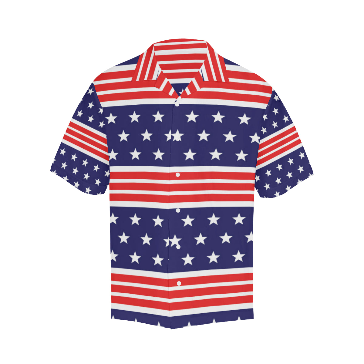 Patriotic Pattern Print Design A04 Men's Hawaiian Shirt