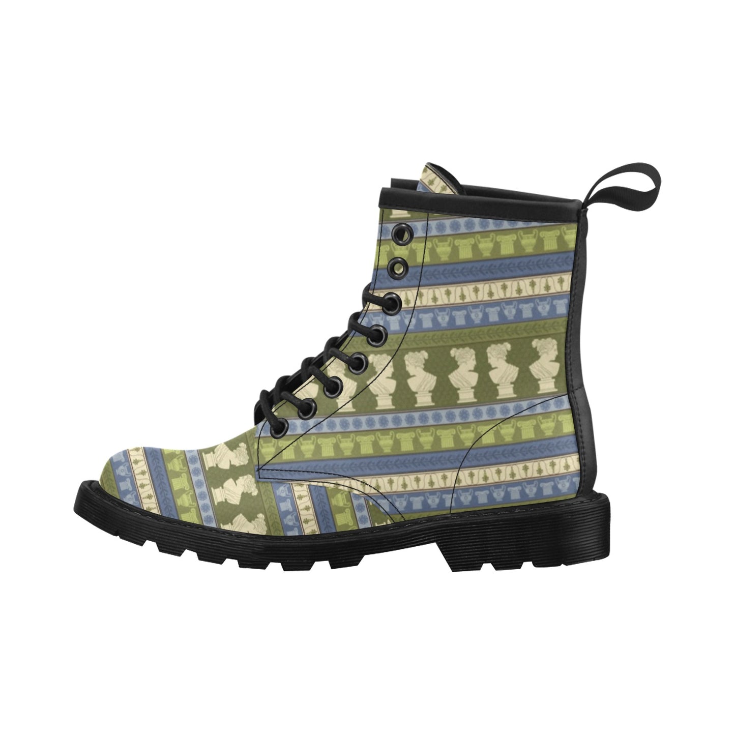 Ancient Greek Statue Print Design LKS301 Women's Boots