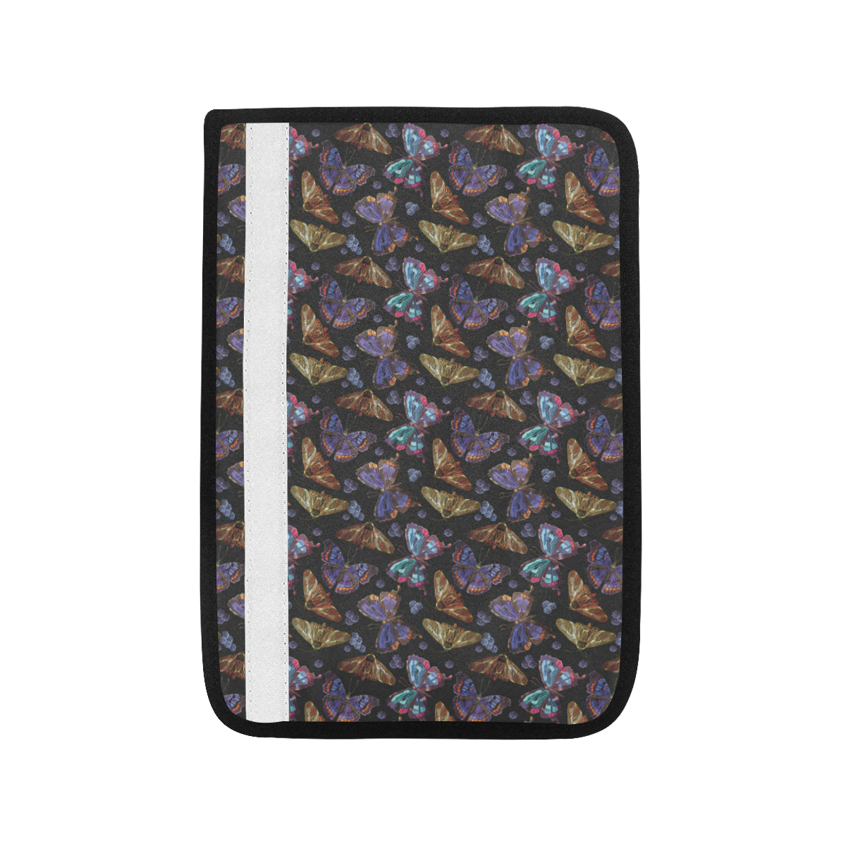 Butterfly Pattern Print Design 013 Car Seat Belt Cover