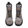 Multicolor zigzag Tribal Aztec Women's Boots