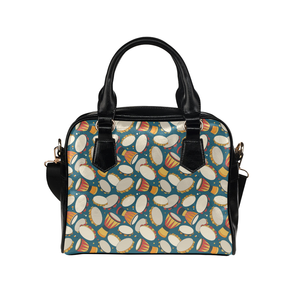 Tambourine Pattern Print Design 01 Shoulder Handbag
