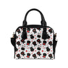 Affenpinscher Pattern Print Design 01 Shoulder Handbag