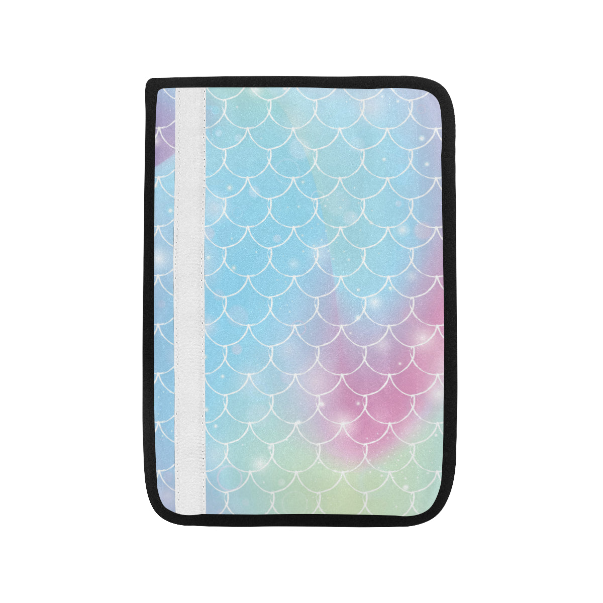 Rainbow Pattern Print Design A06 Car Seat Belt Cover
