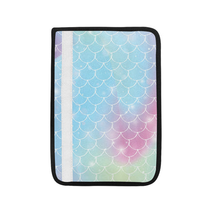 Rainbow Pattern Print Design A06 Car Seat Belt Cover