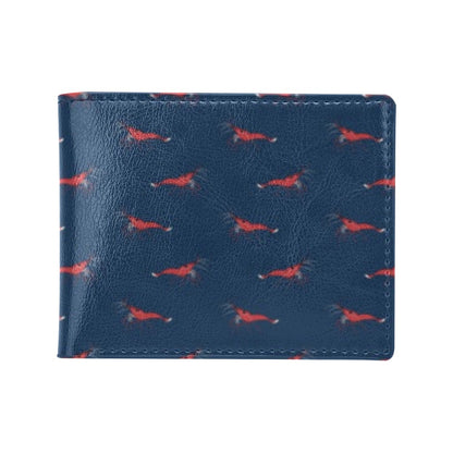 Shrimp Print Design LKS305 Men's ID Card Wallet