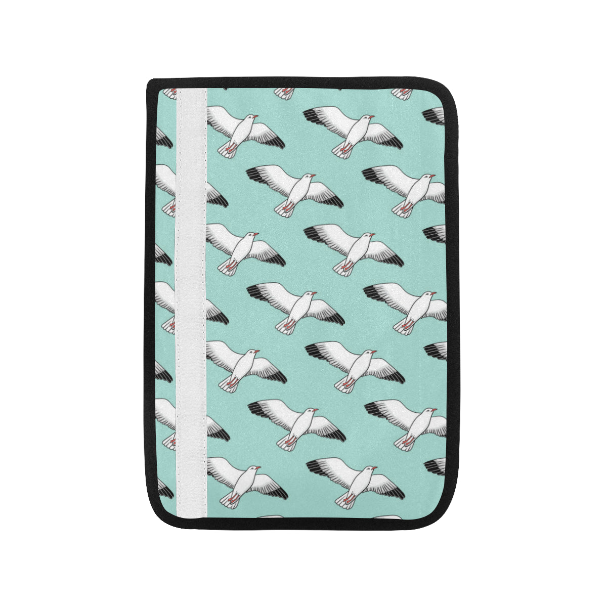 Pigeon Pattern Print Design 02 Car Seat Belt Cover