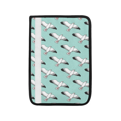 Pigeon Pattern Print Design 02 Car Seat Belt Cover