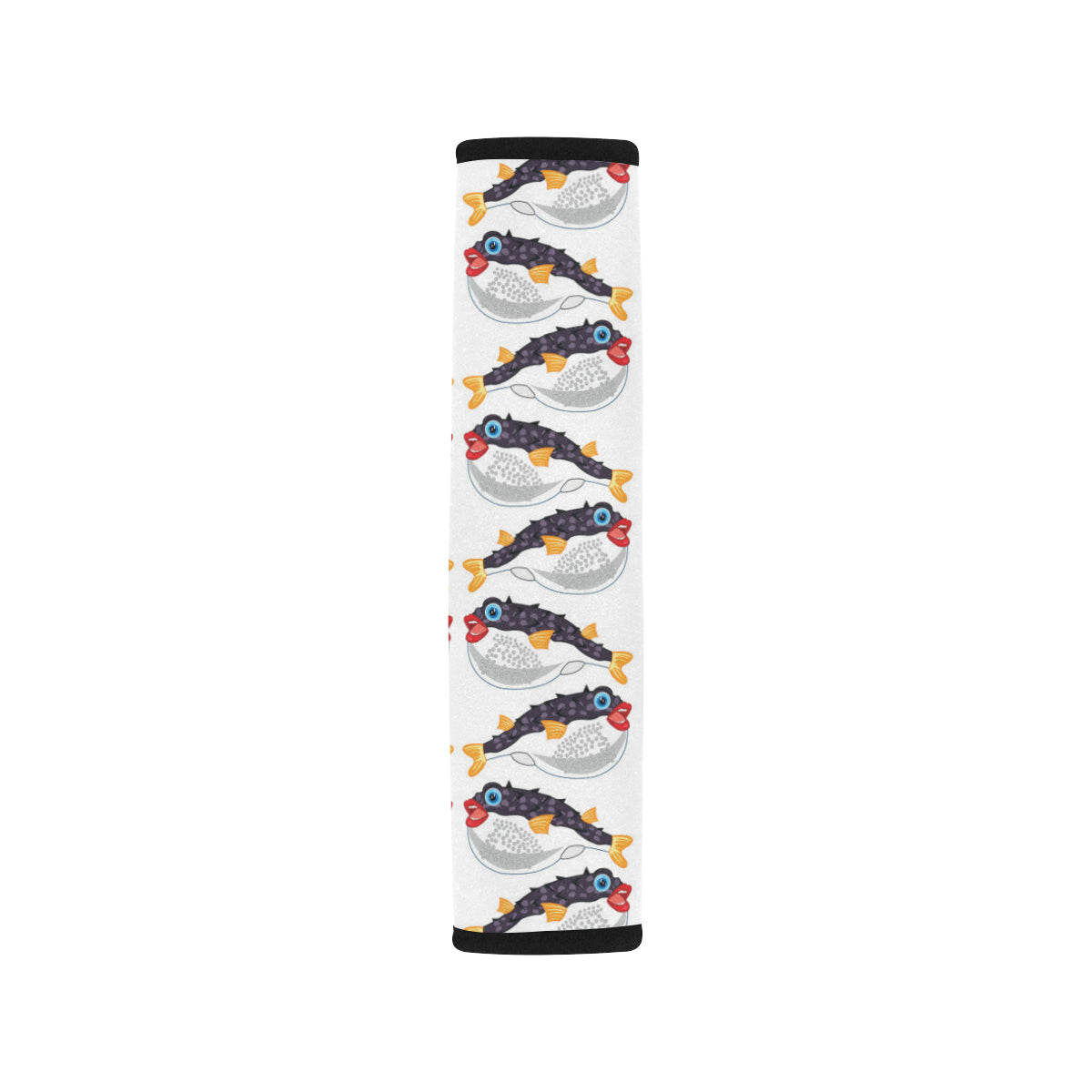 Fugu Pattern Print Design 03 Car Seat Belt Cover