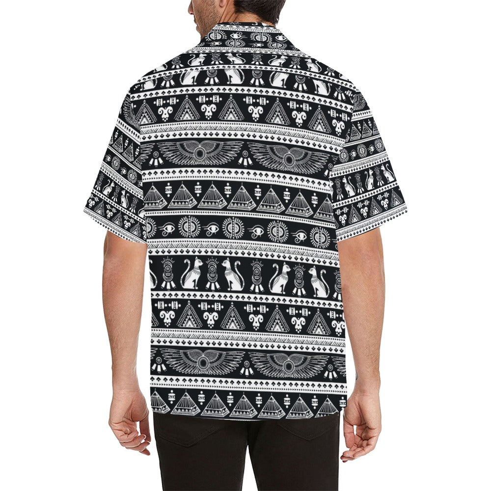 Tribal Pattern Print Design LKS305 Men's Hawaiian Shirt