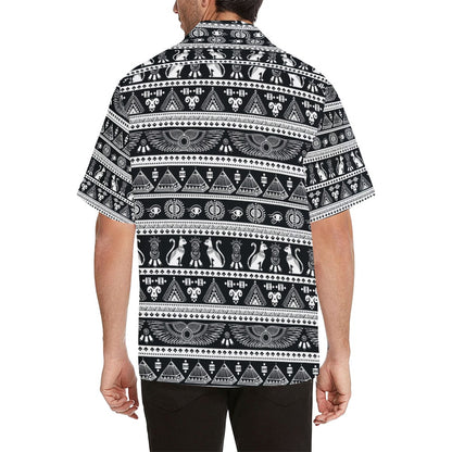 Tribal Pattern Print Design LKS305 Men's Hawaiian Shirt