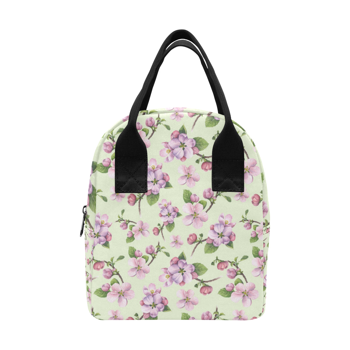 Apple blossom Pattern Print Design AB05 Insulated Lunch Bag