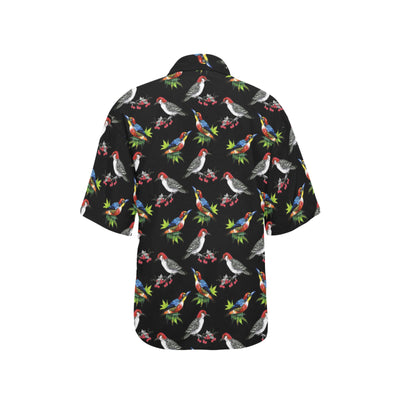 Birds Pattern Print Design 06 Women's Hawaiian Shirt