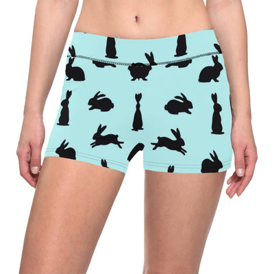 Rabbit Pattern Print Design RB010 Yoga Shorts