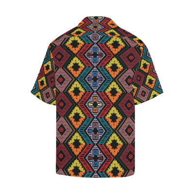 African Pattern Print Design 08 Men's Hawaiian Shirt