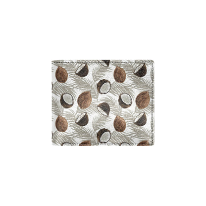 Coconut Pattern Print Design CN03 Men's ID Card Wallet