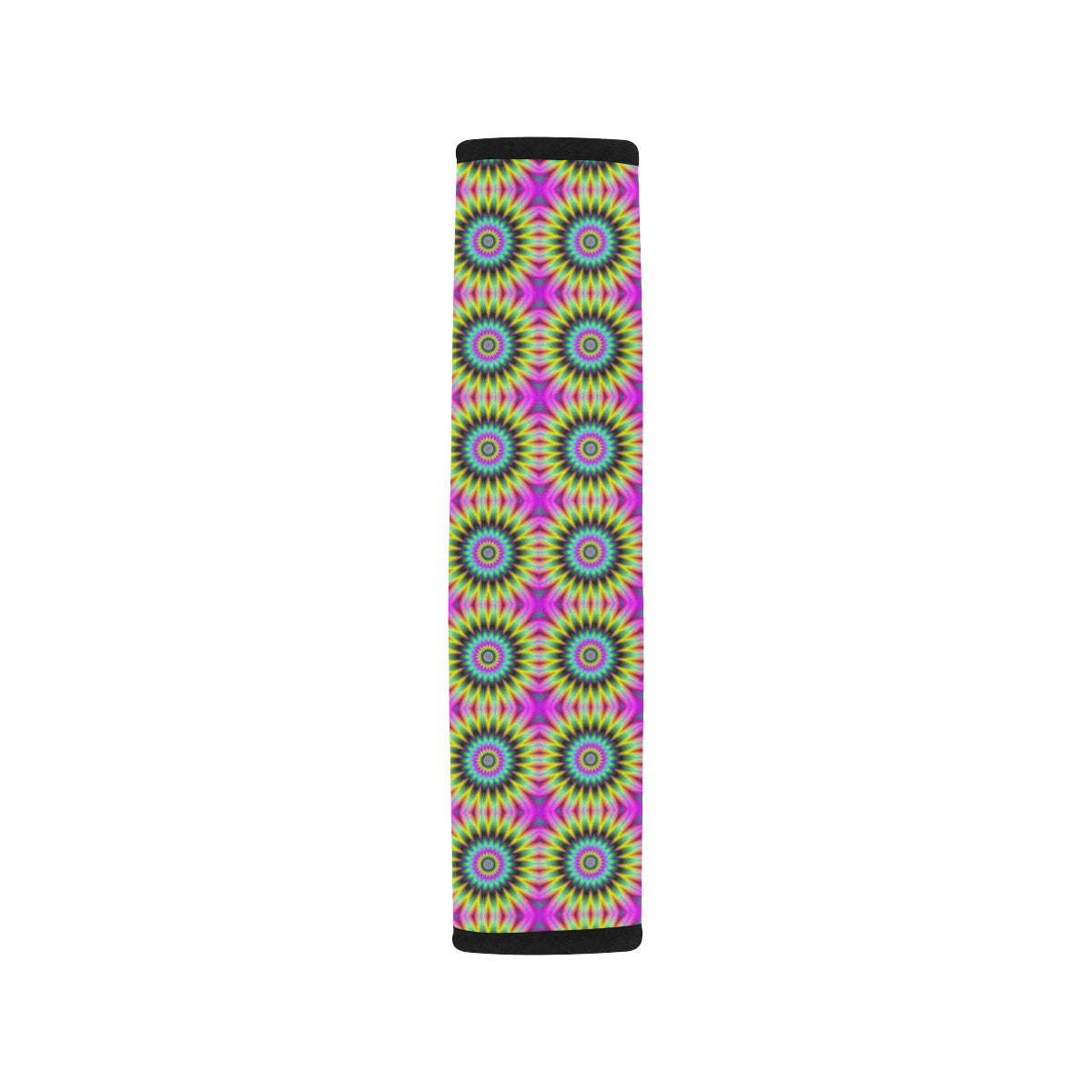 Optical illusion Flower Rainbow Style Car Seat Belt Cover