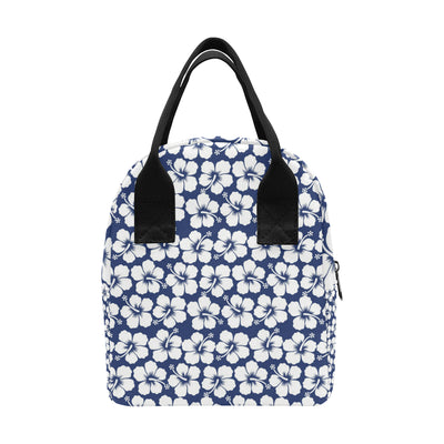 Hibiscus Pattern Print Design HB013 Insulated Lunch Bag