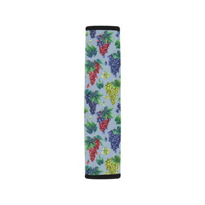 Grape Pattern Print Design GP06 Car Seat Belt Cover