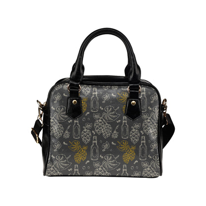 Hope Pattern Print Design 01 Shoulder Handbag