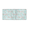 Cherry Blossom Pattern Print Design 02 Men's ID Card Wallet