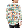 Maracas Mexican Pattern Print Design 01 Men's Long Sleeve Shirt