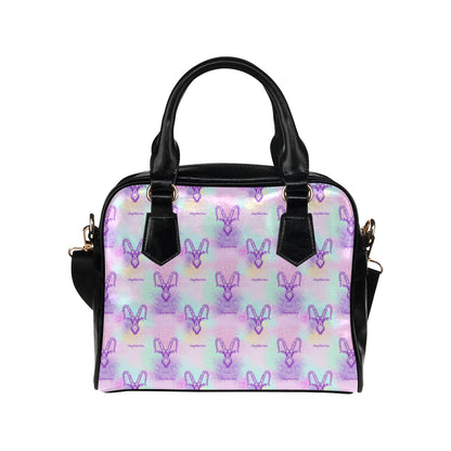 Capricorn Zodiac Pattern Print Design 02 Shoulder Handbag