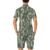 Camouflage Pattern Print Design 06 Men's Romper