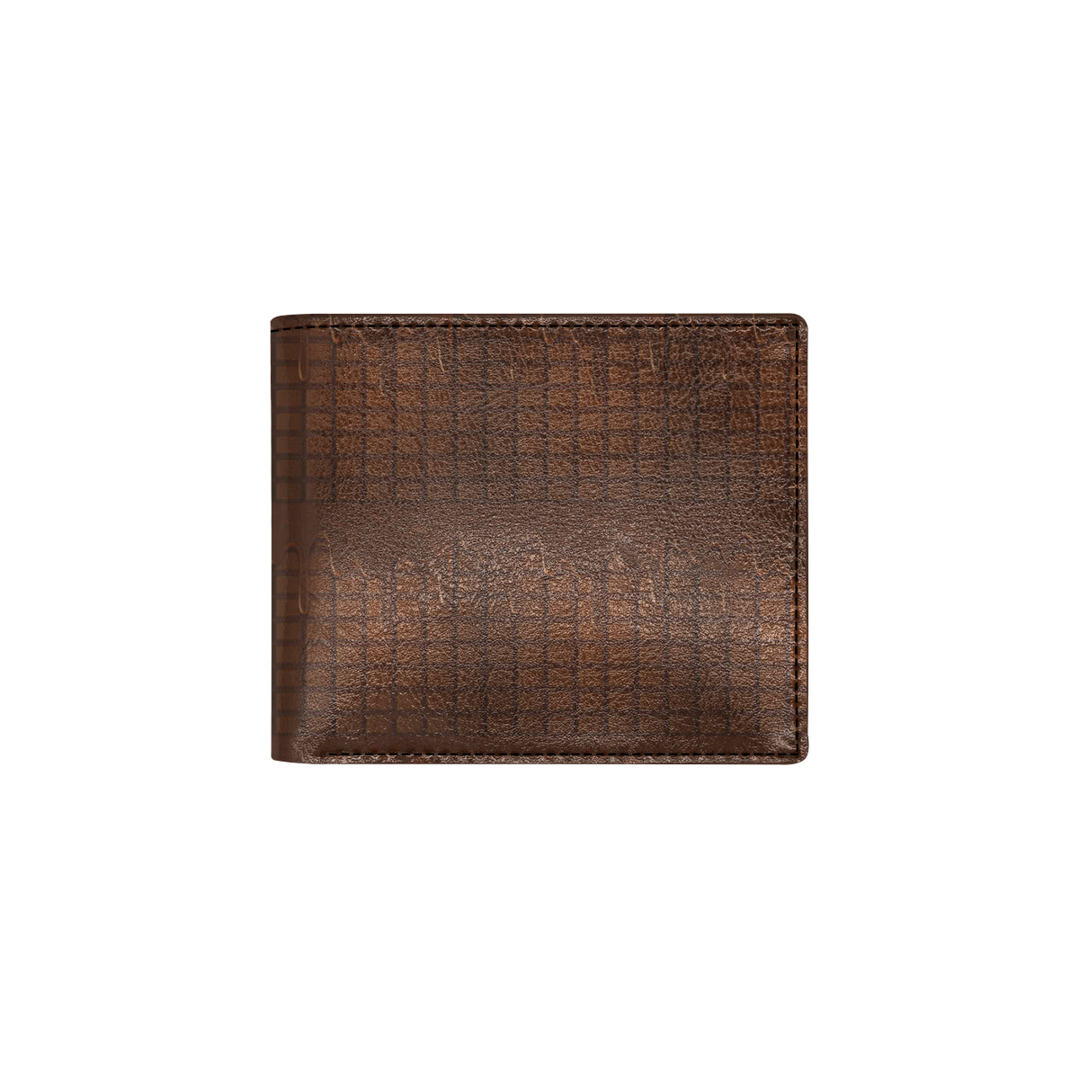 Chocolate Pattern Print Design 01 Men's ID Card Wallet
