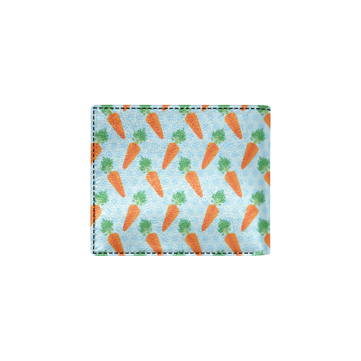 Carrot Pattern Print Design 01 Men's ID Card Wallet