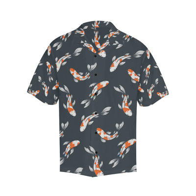 KOI Fish Pattern Print Design 04 Men's Hawaiian Shirt