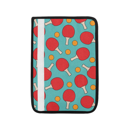Ping Pong Pattern Print Design A01 Car Seat Belt Cover