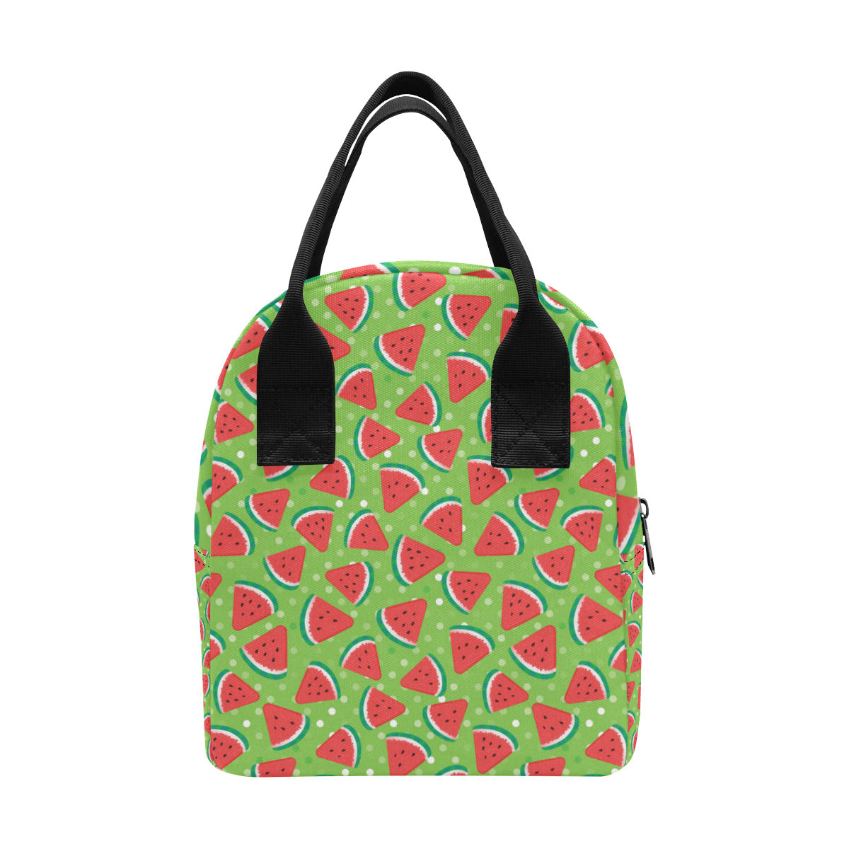 Watermelon Pattern Print Design WM05 Insulated Lunch Bag